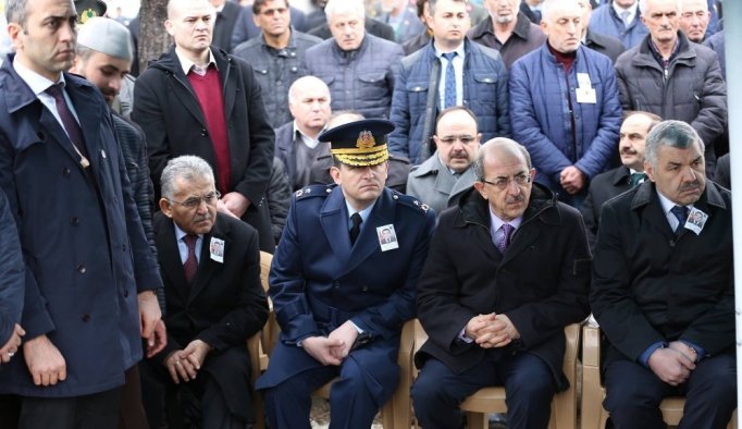 Kayserili şehit Mahmut Yıldırım'a son veda