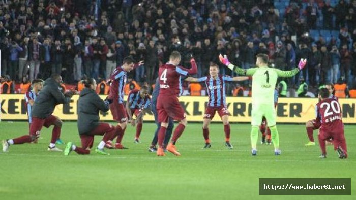 Trabzonspor'u Avrupa'da Juventus geçebildi