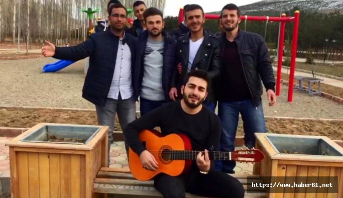 Bayburt 'ta öğrenciler YGS şarkısıyla Ülkeye damga vurdular