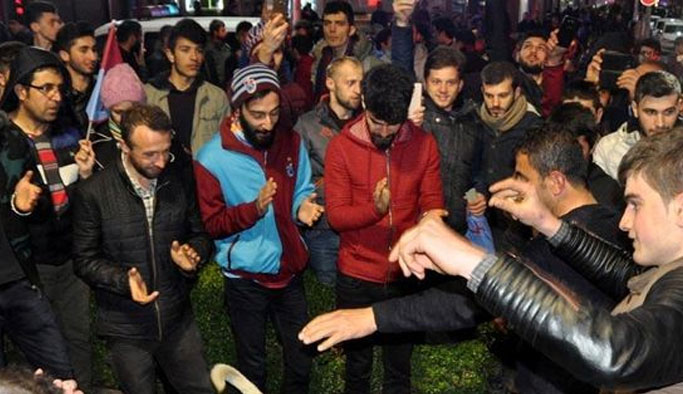 Trabzon'da zafer kutlaması