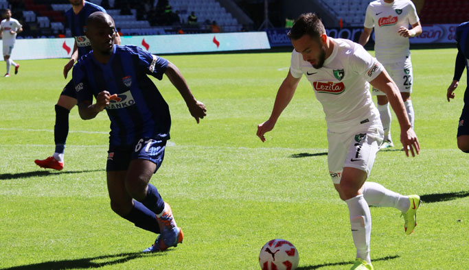 Gaziantep BŞB Denizli ile berabere