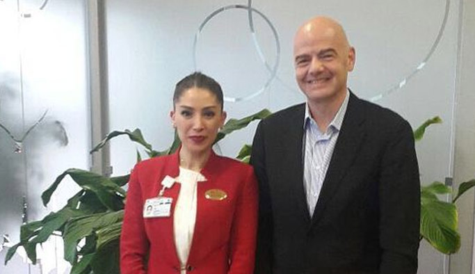 TFF'den güldüren Infantino açıklaması