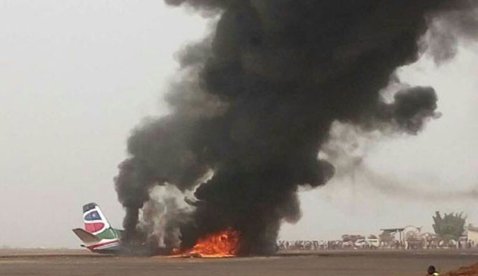 Yolcu uçağı kazasında mucize gerçekleşti