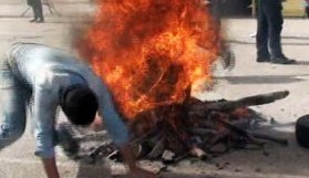 Nevruz kutlamalarına bıçakla giren şahıs vuruldu!