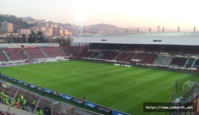 Trabzonspor Efsane stadyum Avni Aker’i devretti