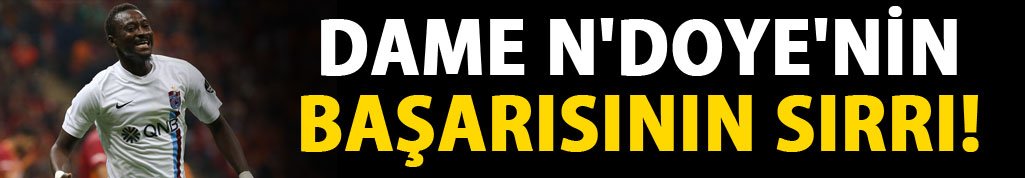 N'Doye'nin başarısının sırrı!
