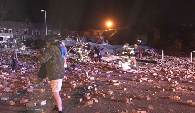 Patlama: 32 kişi yaralandı