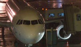 THY uçağı acil indi