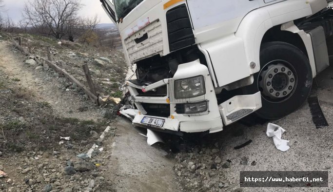 Faciaya kılpayı! LPG tankeri kaza yaptı