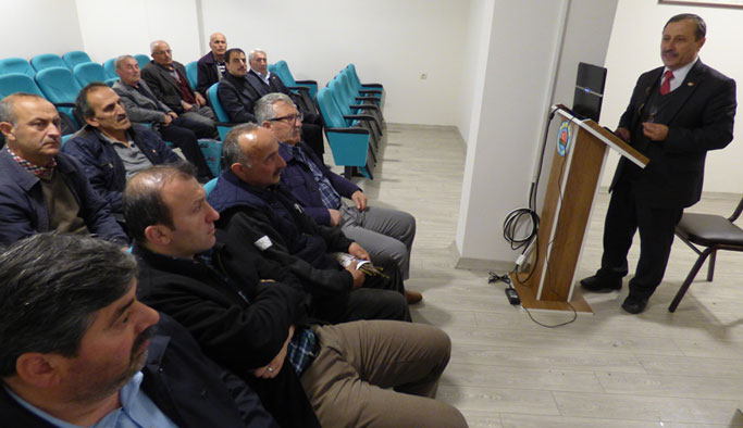 Akçaabat Ziraat Odası’ndan aşılama eğitimi