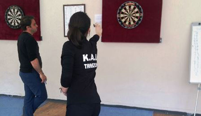 Trabzon'da dart şöleni!