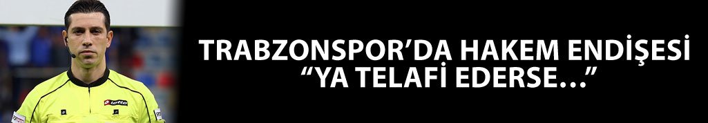 Trabzonspor'da Ali Palabıyık endişesi