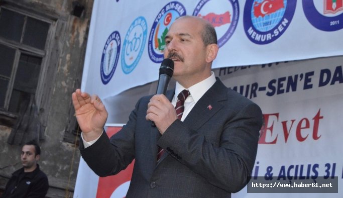 Bakan Soylu yarın Trabzon'da