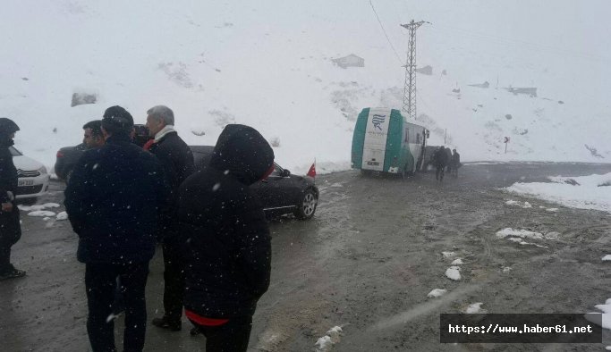 Ovit dağı yine geçit vermiyor