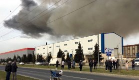 Fabrikada patlama! Kimyasal alarm verildi
