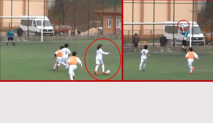 Hakem bu golü görmedi: 25 metreden attı ama...