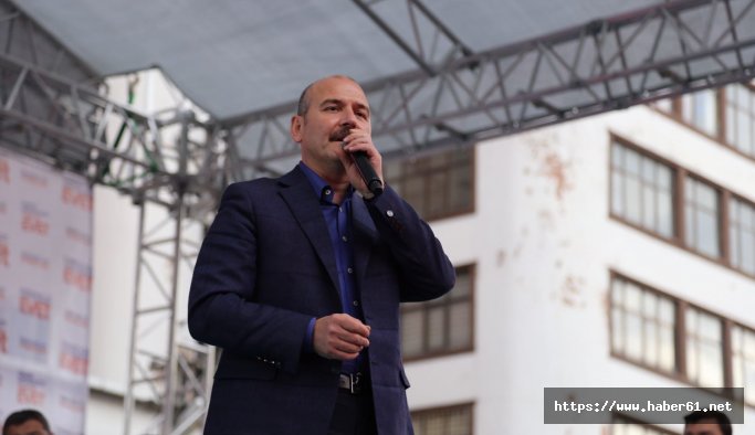 Bakan Soylu yarın Akçaabat'ta