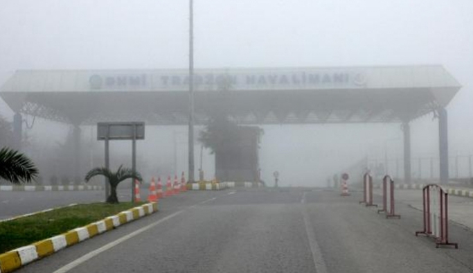 Trabzon'da tüm uçuşlar iptal