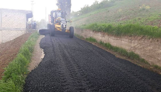Trabzon'da asfalt çalışmaları hız kazandı