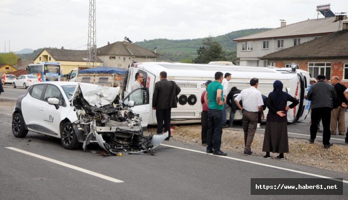 Katliam gibi kaza: 8 yaralı