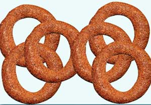 Madrid'de Türk simidi satılıyor