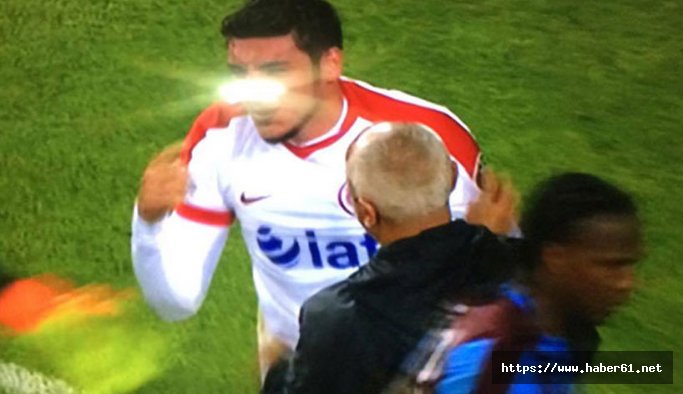 Antalyaspor Trabzonspor maçında korkutan pozisyon