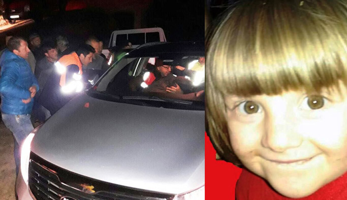 Trabzon'da minik kız herkesi korkuttu!