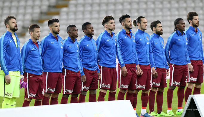 Trabzonspor 2017'de sadece 1 kez...