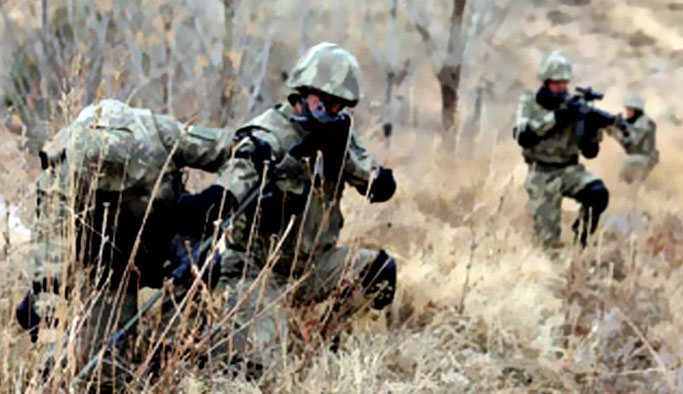 TSK açıkladı: Çatışmada 1 asker ve 1 korucu yaralandı