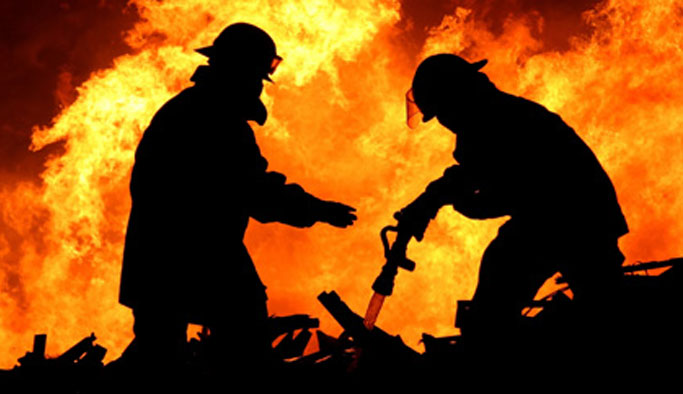 Trabzon'da yangın: 10 dönüm arazi zarar gördü