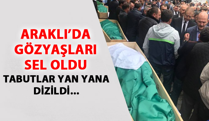 Araklı'da yürekler yandı!