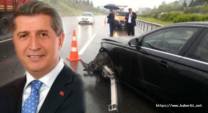 TBMM eski Başkanı trafik kazası geçirdi!