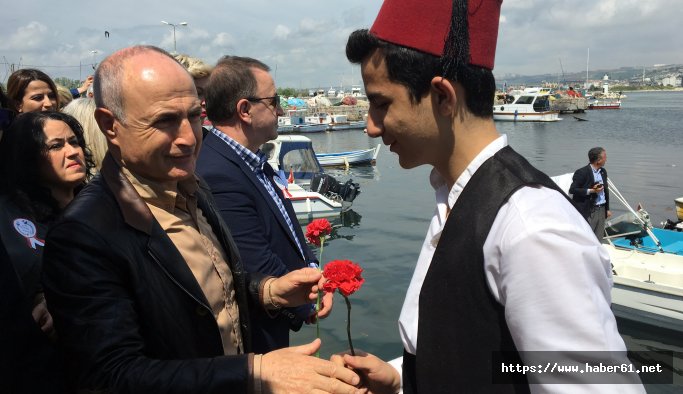 94 yıl önceki zorunlu göç Büyükçekmece'de canlandırıldı