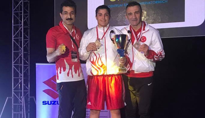 Busenaz yine Trabzon'un gururu!