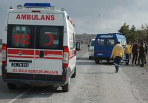 Cenazeye giderken yolda öldü