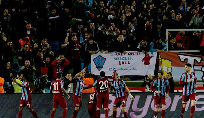 Trabzonspor deplasmanda çok rahat