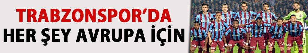 Trabzonspor Avrupa iddiasını sürdürmek istiyor