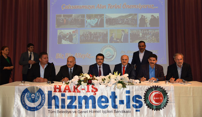 Ortahisar ile Hizmet-İş imzaları attı