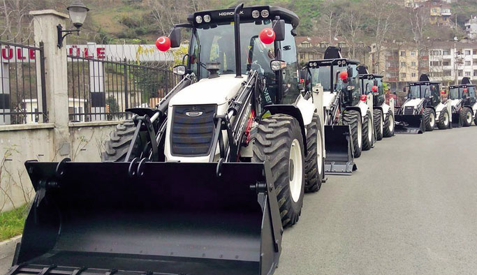 Belediye Makine parkına 294 araç katıldı