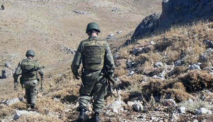Üs bölgesine sızmak isteyen PKK'lılar öldürüldü