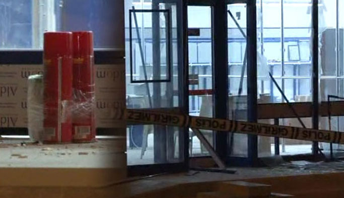 Markete EYP'li saldırı!