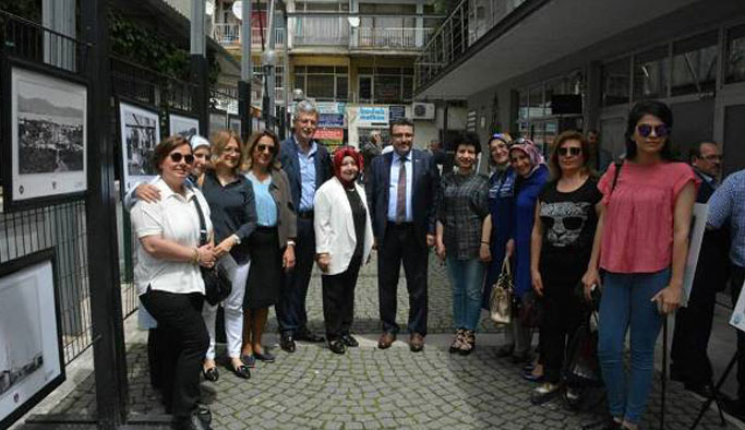 Ortahisar heyeti Gölcük'ü ziyaret etti