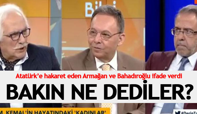 Mustafa Armağan ve Yavuz Bahadıroğlu onu suçladı