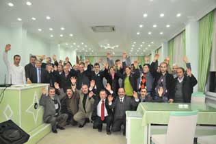 DPye Akçaabat'ta 120 kişi katıldı