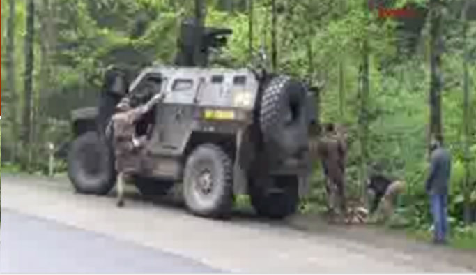 Maçka'da 4 terörist tespit edildi!