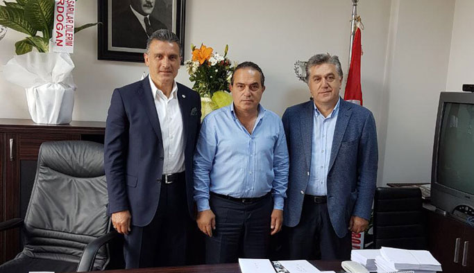 Büyükşehir Belediyespor Serdar Bali'yi ziyaret etti