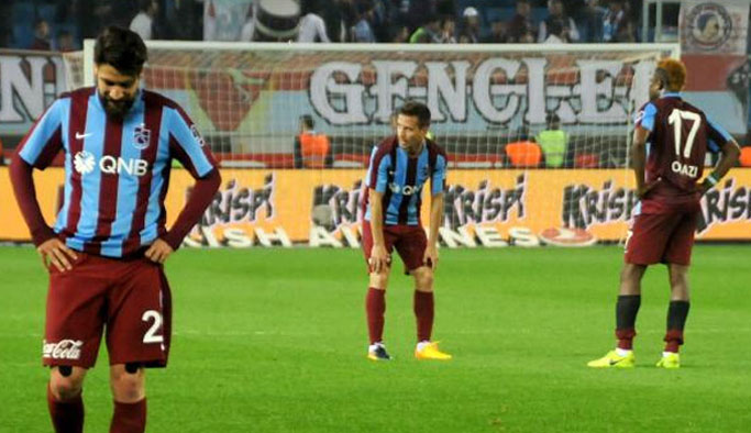 Trabzonspor'un 44 günlük galibiyet hasreti