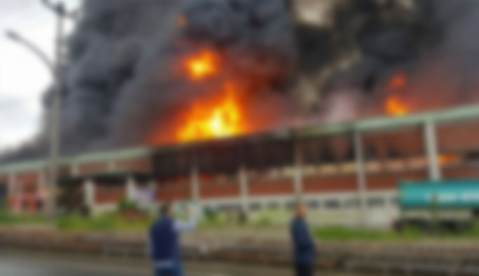 Trabzon’da yine bir iş yeri kül oldu…