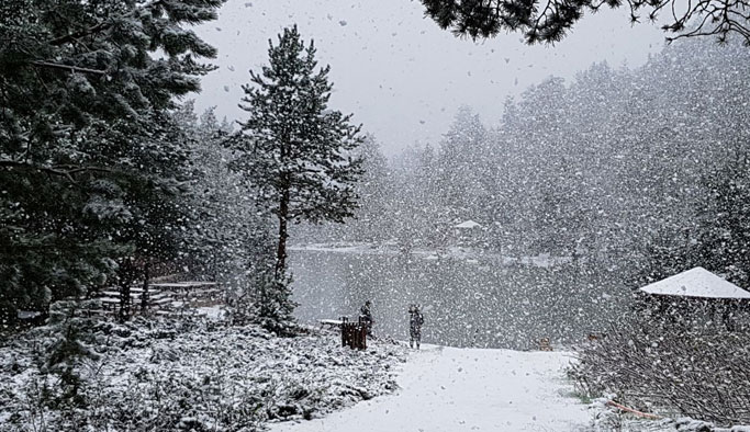 Doğu Karadeniz’in Yükseklerinde Mayıs Sonunda Kar Şaşkınlığı