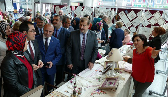 El emeği göz nuru eserler görücüye çıktı